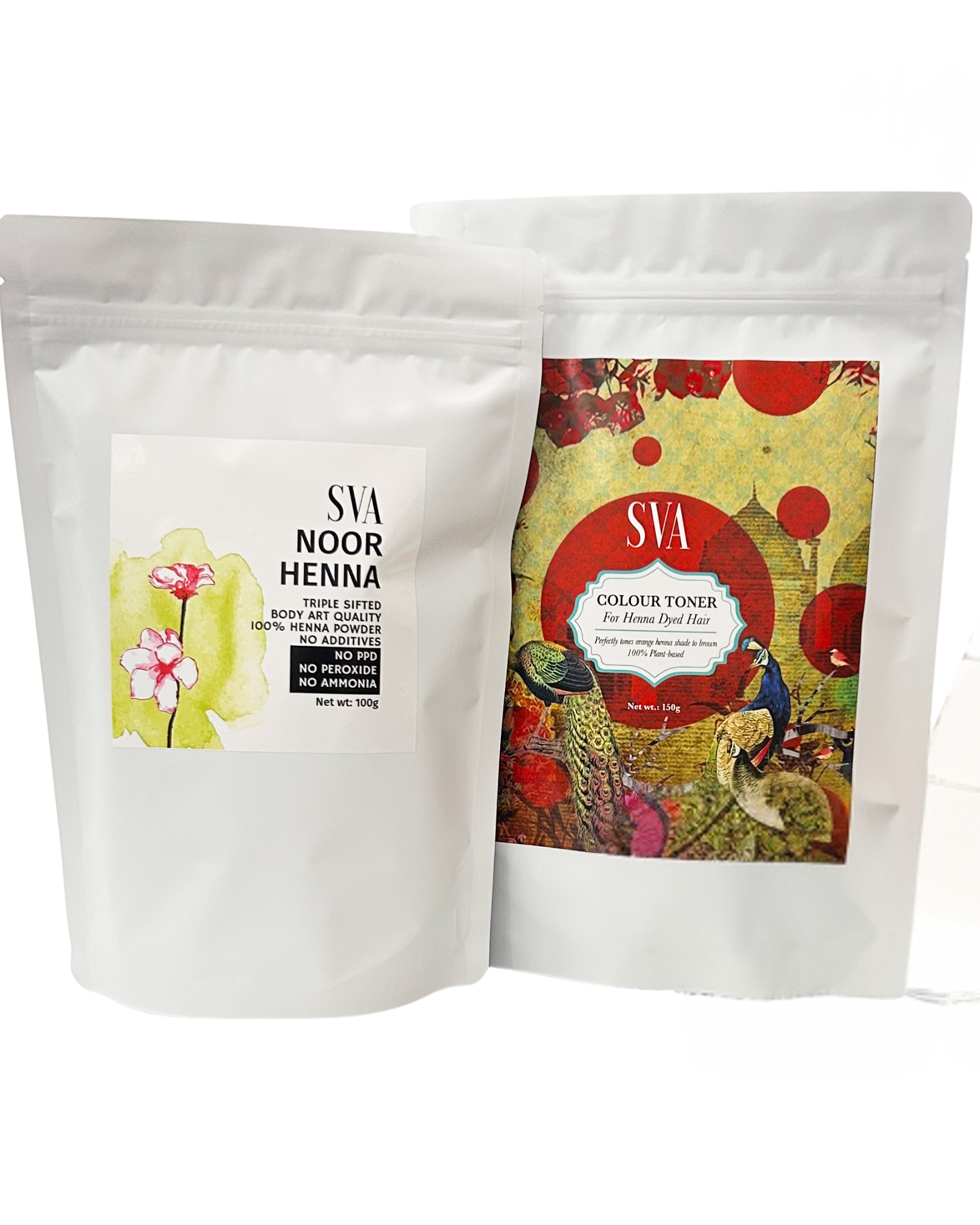 SVA plant-based hair upgrade combo packaging chemical-free Singapore