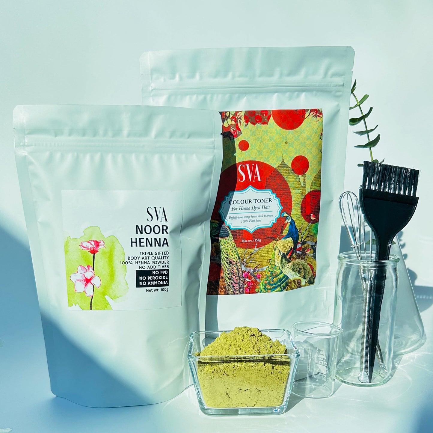 Improve hair texture and shine in 4 weeks with 100% chemical free plant-based henna and colour toner Singapore