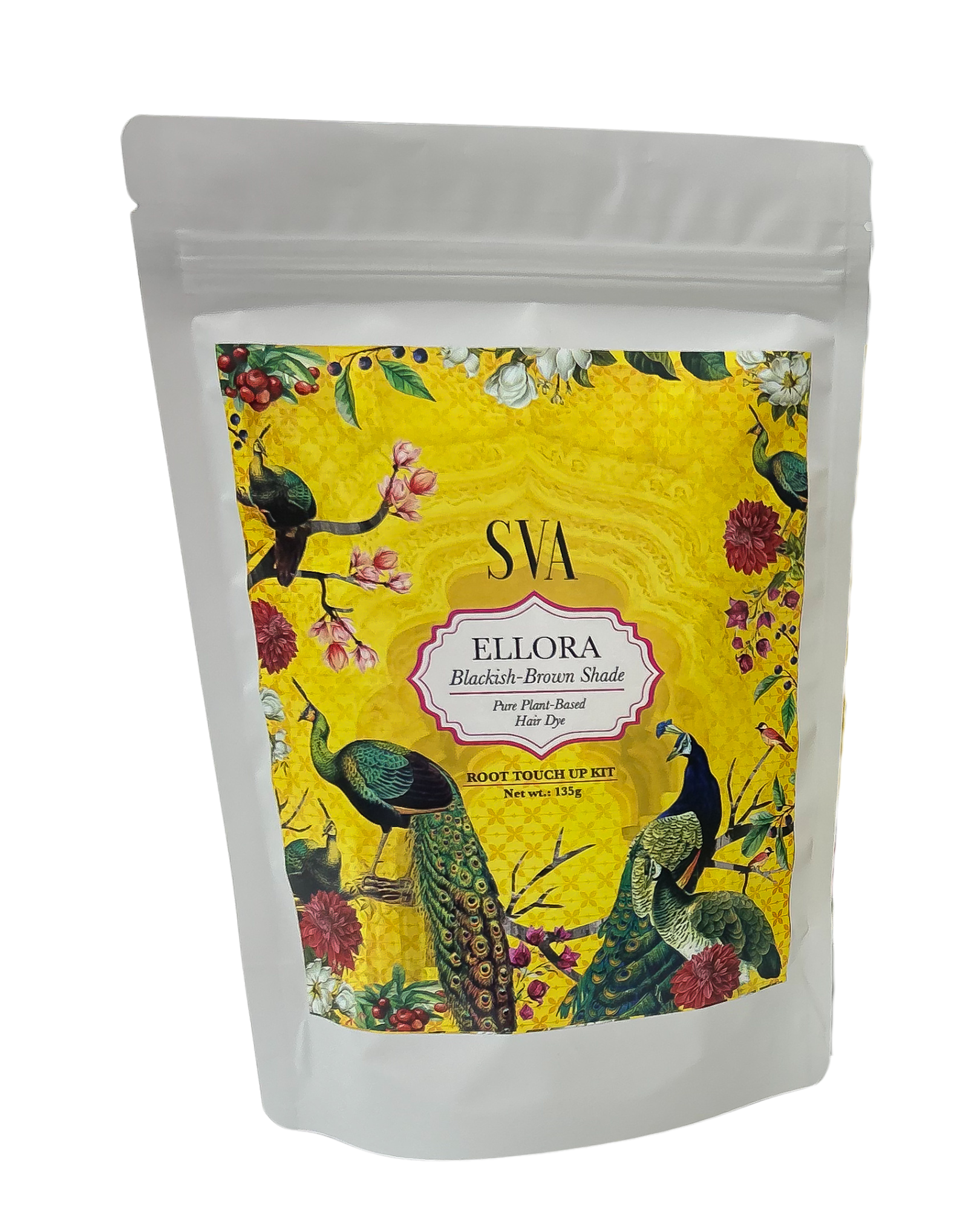 Ellora natural brown shade hair dye kit -SVA Singapore