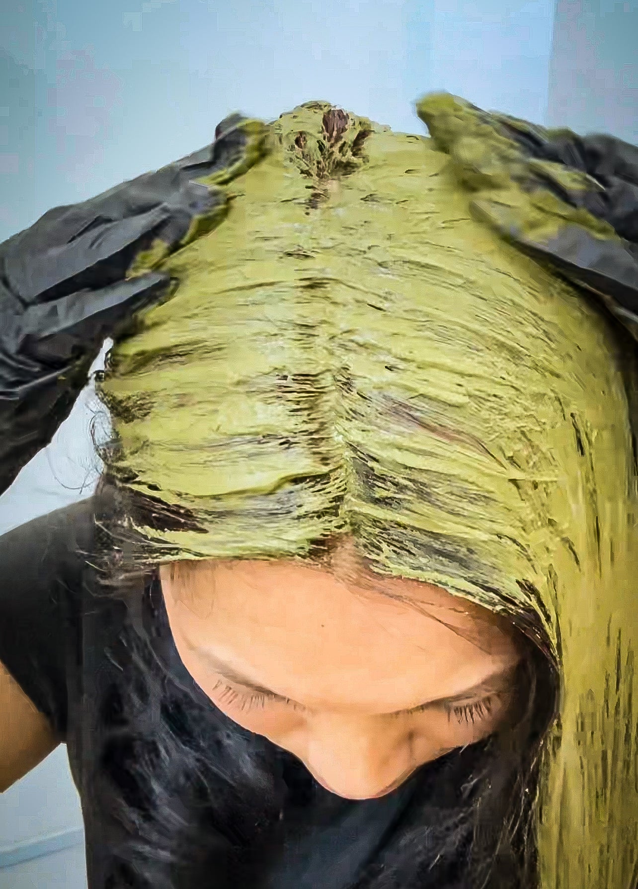 SVA Raatrani jet black colour with ammonia free, ppd free plant based hair dye Singapore