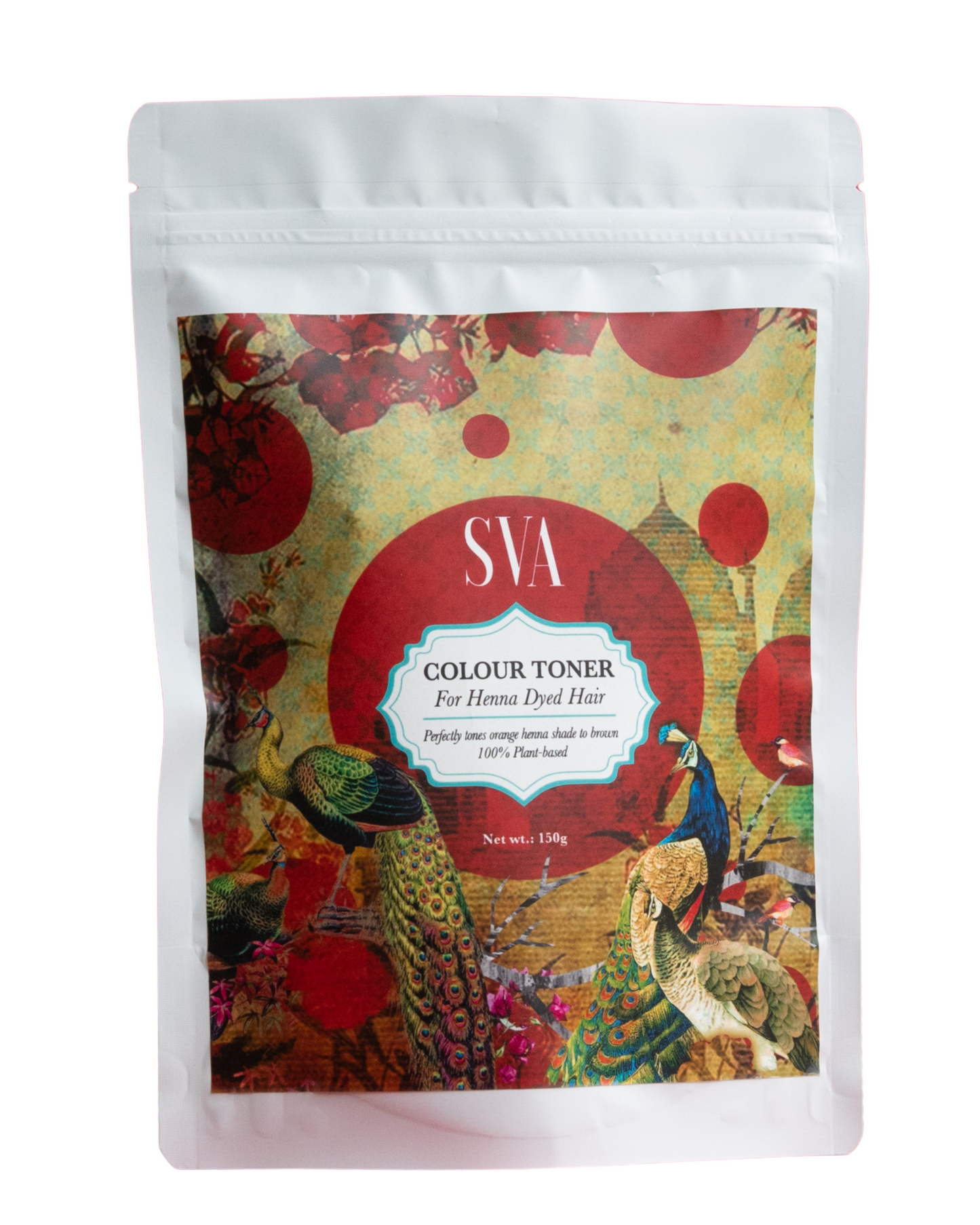 SVA plant-based henna colour toner packaging chemical-free Singapore